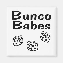 Bunco Babes Fridge Magnets