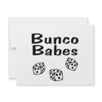 Bunco Babes Announcement
