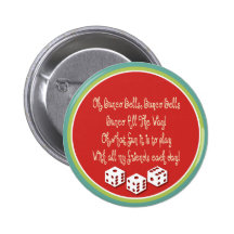 bunco bells, bunco bells pinback button