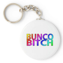 Bunco Bitch Color Keychains