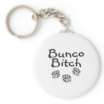 Bunco Bitch Keychain