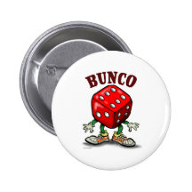 Bunco Buttons