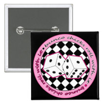 Bunco Chicks Roll With It - Pink