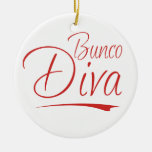 Bunco Diva Ornament