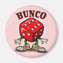 Bunco Fridge Magnets