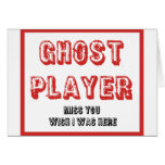 bunco ghost player card