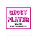 bunco ghost player post cards