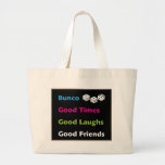 bunco good friends #2 tote bags