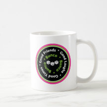 bunco good friends coffee mug