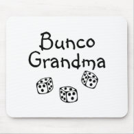 Bunco Grandma mousepad