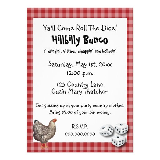 359 invitations announcements invites hillybilly christmas