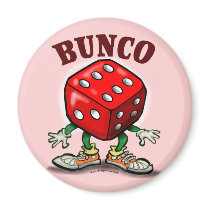 Bunco magnets by FunGraphix Bunco magnets