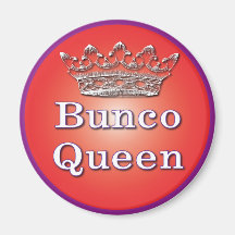 bunco queen magnet