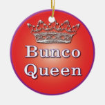 Bunco Queen Ornament