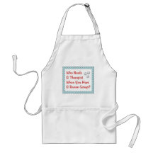 bunco who needs a therapist apron