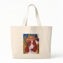 Bungalowart.com Desert Hound Beach Bag