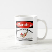 Bungee Jumper Adrenaline Junkie Coffee Mugs