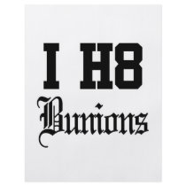 bunions personalized flyer