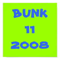 BUNK 11 2008 posters