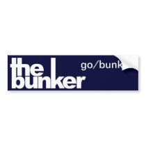 bunker bumper sticker bumper stickers by thebunker bunker bumper sticker bumper stickers