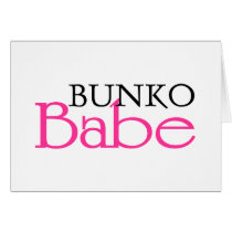 Bunko Babe Greeting Cards