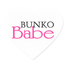 Bunko Babe Heart Sticker