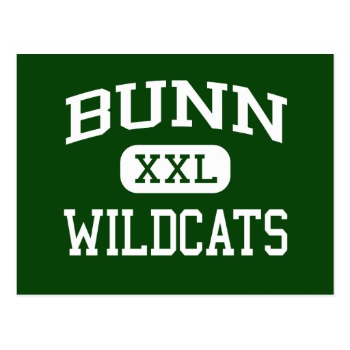 Bunn Wildcats High Bunn North Carolina Postcard Zazzle
