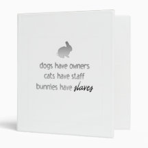 Bunnies Have Slaves Avery Binder