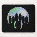 Bunnies Howling at Moon mousepads