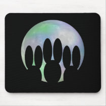 Bunnies Howling at Moon mousepads by bunnychurch Bunnies Howling at Moon mousepads