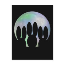 Bunnies Howling at Moon postcards by bunnychurch Bunnies Howling at Moon postcards