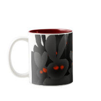 Bunnies Invasion Mug by alalge Bunnies Invasion Mug