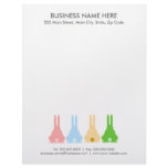 Bunnies Letterhead Template