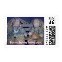 Bunnies, Some bunny loves you. postage by BearyAnn Bunnies, Some bunny loves you. postage