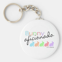 Bunny Aficionado Keychain