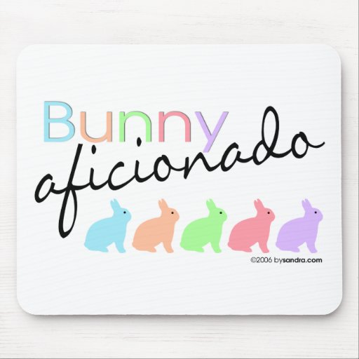 Bunny Aficionado Mouse Mats