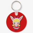 Bunny Alice Keychain