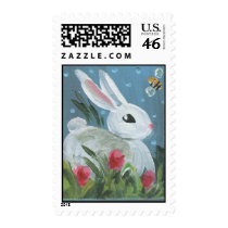 bunny and bee stamps stamps