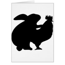 bunny and chicken icon cards