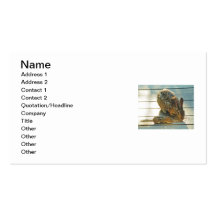Bunny and Chipmunk Sharing Business Card Templates