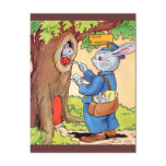 Bunny And the Mailman Post Card