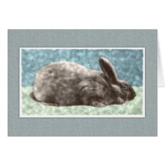 Bunny Art Greeting Cards