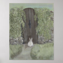 Bunny at the Gate - Print posters