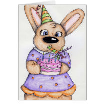 Bunny B-day Cards