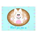 Bunny Baby Shower Invitation template