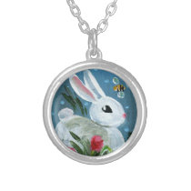 bunny & bee necklace necklaces