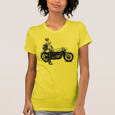 Bunny biker tees