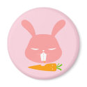 Bunny Bites Magnet magnet