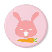 Bunny Bites Magnet magnet