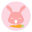 Bunny Bites Sticker sticker